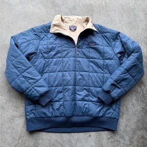 Men’s XXL Patagonia Box Quilt Quarter Zip Jacket